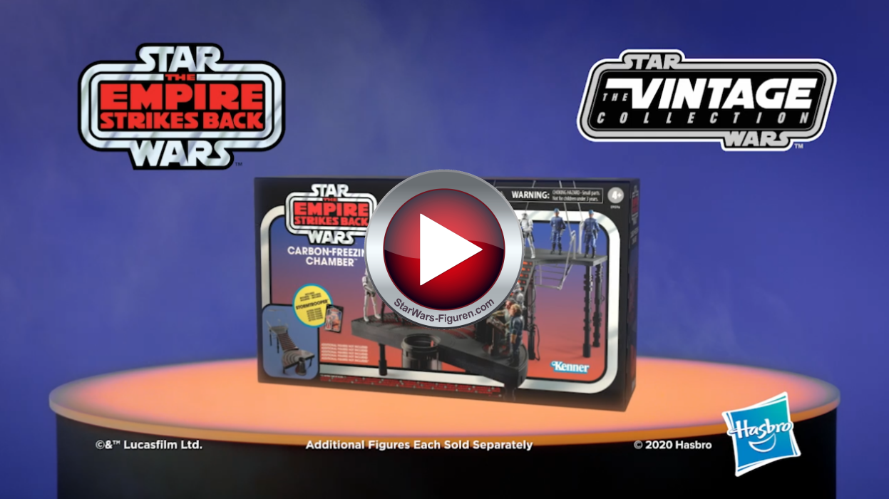 E9596 The Vintage Collection Bespin Freezing Chamber Playset